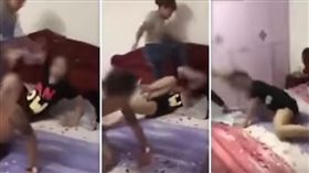 （圖／翻攝自Lùn News YouTube）越南,捉姦,偷吃,暴打,KO,格鬥,小三