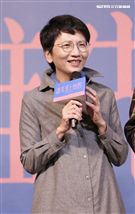 電影「誰先愛上他的」記者會，主持人黃子佼、導演徐譽庭、許智彥，男女主角邱澤、謝盈萱、陳如山、黃聖球。（記者林士傑/攝影）