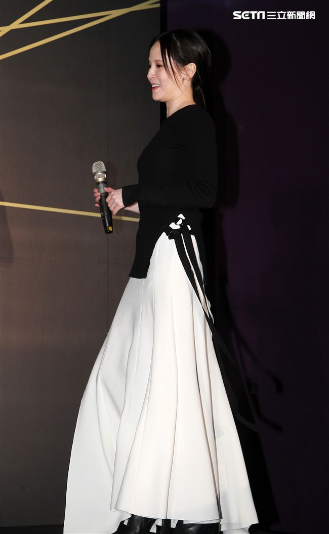 搖滾女王楊乃文。（記者邱榮吉/攝影）