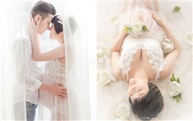 走出小三陰霾！李悅彤甜曬孕婦寫真照
（圖／翻攝自李悅彤IG）