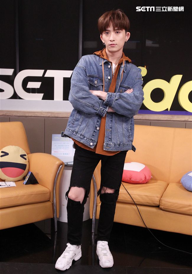 邱鋒澤安安大明星。（記者邱榮吉/攝影）