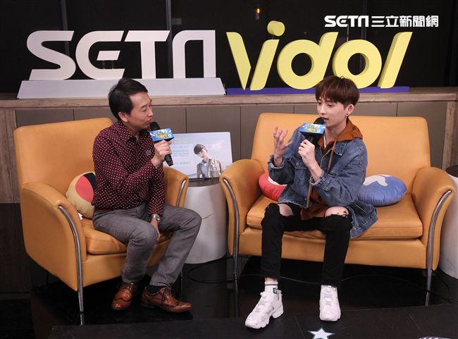 邱鋒澤安安大明星。（記者邱榮吉/攝影）