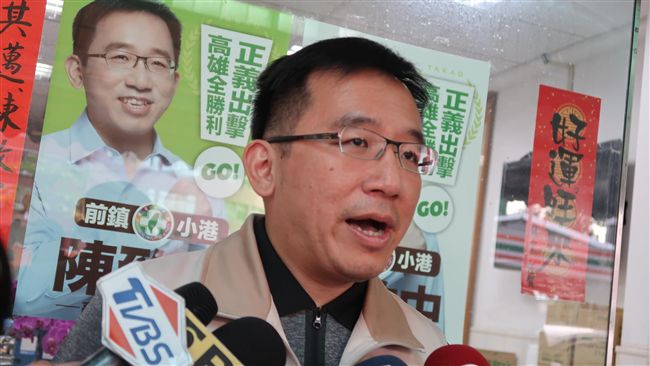競選總部成立　陳致中：父要為他披綵