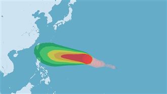 玉兔並列今年最強颱　今微熱明晚變天