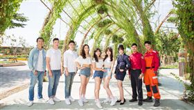 花博志工校園大使拍宣傳照（圖／台中市政府提供）