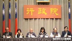 行政院會會後記者會。（圖／記者盧素梅攝影）