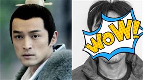 玉面書生「梅長蘇」胡歌，參加公益活動成了滿臉鬍渣的型男。（圖／翻攝自胡歌微博）