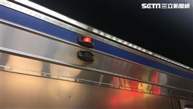 台鐵,停留軔機.／記者蕭筠攝影