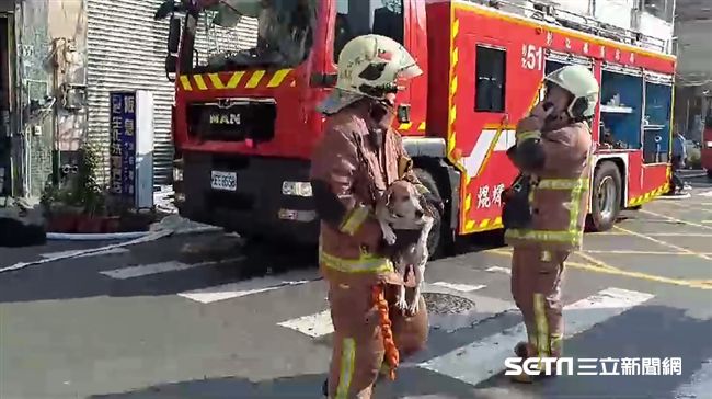 彰化民宅火警　女主人獲救急找米格魯