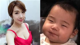  女星遭酸「全是整形的」 小孩一出生傻眼：真的糗了(圖/翻攝自依依臉書)