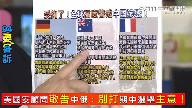 英法澳德都火了！要中國別亂搞！