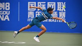 曾俊欣青少年大師賽取得2連勝。（圖／翻攝自ITF官網）