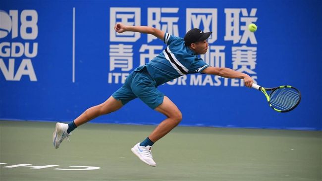 ITF青少年大師賽　曾俊欣2連勝