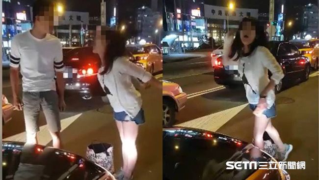走路中滑手機遭叭　女獅吼嗆：打我啊
