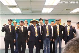▲民進黨百工百業助選團成軍。（圖／記者林仕祥攝）
