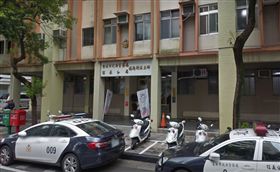 台北,信義,福德派出所,走火,槍枝。翻攝自Google Map