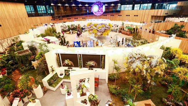 花博后里「花舞館」　為蘭花王國正明
