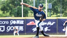 LAMIGO投手克恩三世。 （圖／記者林敬旻攝）