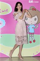 林志玲擔任「一同寶貝你的未來，HPV疫苗年底全面開打」的宣傳大使。（記者邱榮吉/攝影）