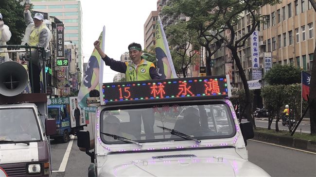 新北議員參選人林永鴻　勤跑基層固票