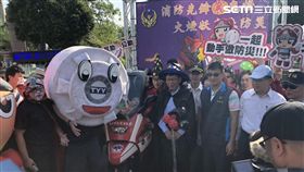 台北市消防局,萬聖節,防災,天母,火煙,妖魔