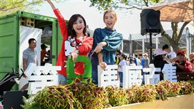 台中花博,陳子玄,黃甄妮,美食市集。