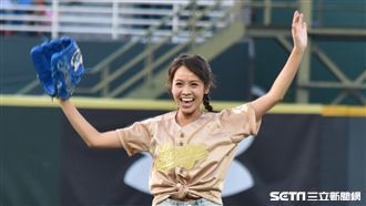 為了棒球初體驗　黃姵嘉練了一整晚