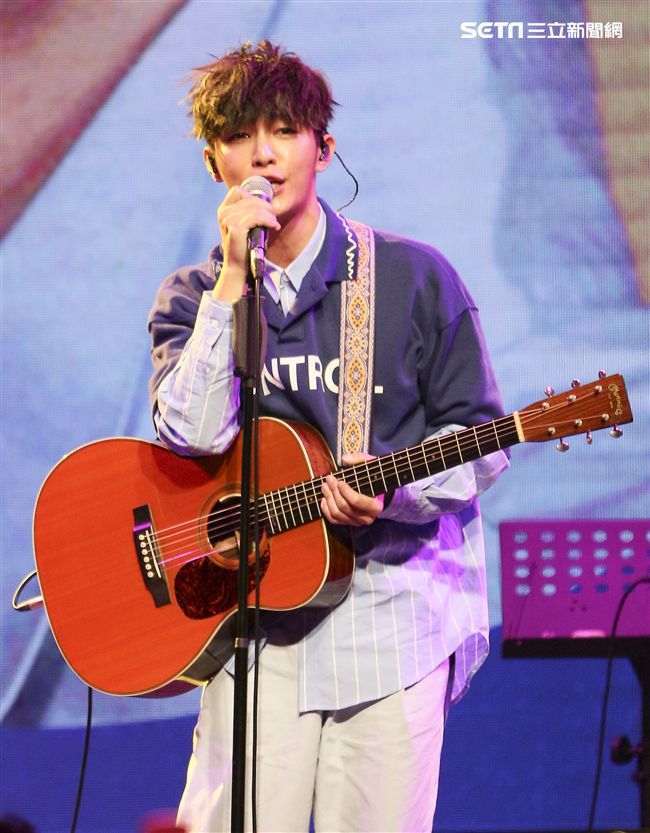 炎亞綸怪物唱遊趴台北場。（記者林士傑/攝影）