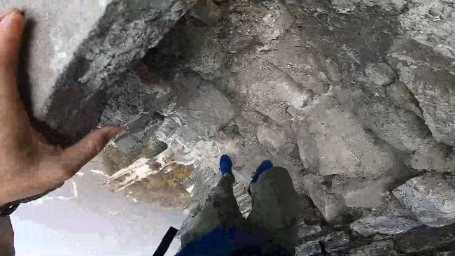 箭扣野長城超危險　懸空攀爬近90度