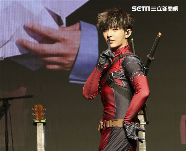 炎亞綸怪物唱遊趴台北場。（記者林士傑/攝影）