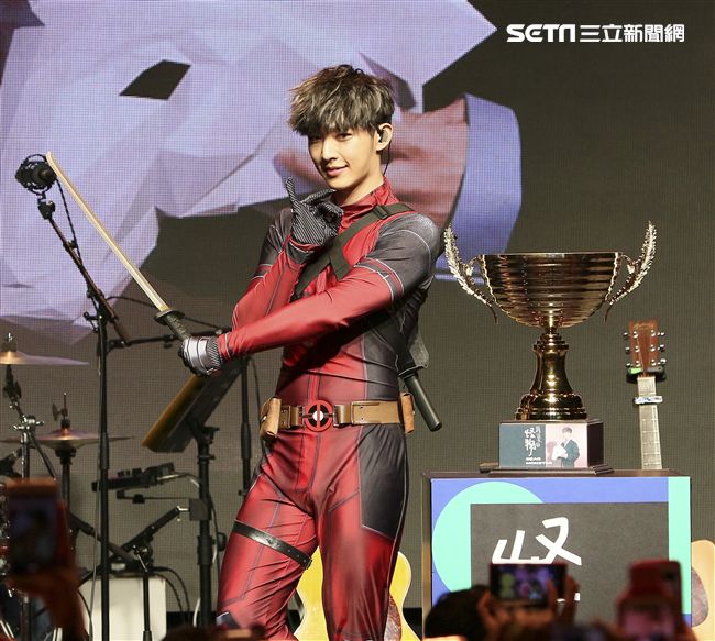 炎亞綸怪物唱遊趴台北場。（記者林士傑/攝影）