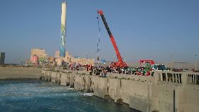 台電2包商台中港水下作業失聯　全力搜