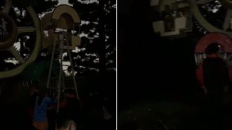 六福村大停電　遊客：以為萬聖節活動