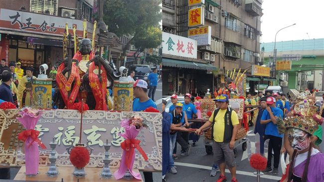 武當山玄帝抵台！艋舺遶境駐駕雙福宮