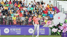 徐薇淩力爭LPGA首冠。（圖／裙襬搖搖高爾夫基金會提供）