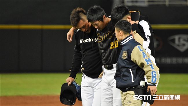 初步排除腦震盪　桃猿陳禹勳仍需靜養
