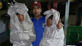 萬聖節,印尼,Pocong,嚇人,惡作劇　圖／翻攝自IG