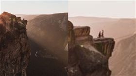 優勝美地,墜崖,攝影,求婚,美國,公園,遊客,懸崖,自殺,意外　圖／翻攝自Matthew Dippel臉書　https://goo.gl/1MAA5f