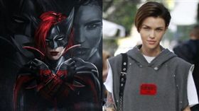 露比蘿絲「蝙蝠女俠」造型正式曝光。（圖／翻攝自Ruby Rose IG）