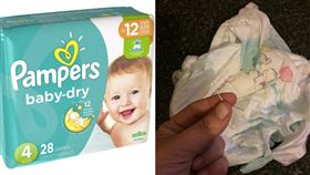 幫寶適,針,尿布,超巿,嬰兒,藏針,劃傷,臀部,大腿,安全,英國　圖／翻攝自臉書