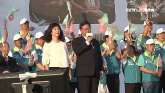 鄭文燦打夫人牌！嬌妻林俞汝現身力挺