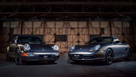 Porsche Boxter與964。（圖／翻攝網站）