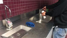 細菌,辦公室,茶水間,水龍頭(記者郭奕均攝影)