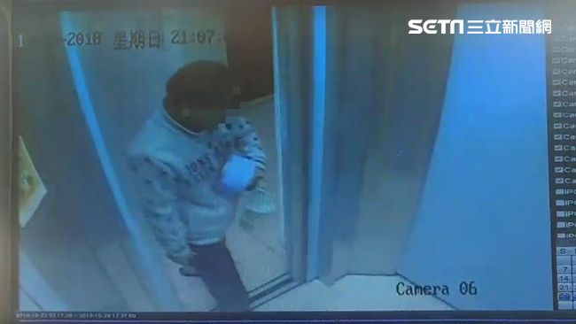 監視器畫面曝光！清潔工殺人面不改色