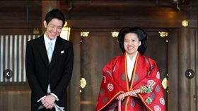  日本皇室高圓宮三女、現年28歲的絢子今天出嫁，對象是在日本郵船公司工作、現年32歲的守谷慧，絢子婚後將脫離皇籍變成「守谷絢子」，展開平民生活感受日常。（圖／翻攝自朝日新聞）