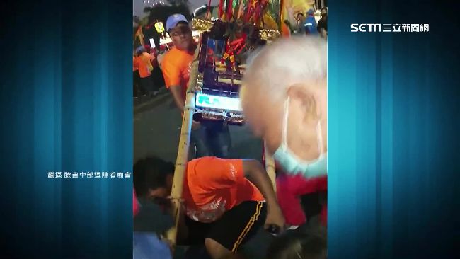 獨／抬轎慘摔有洋蔥…三太子替童加持