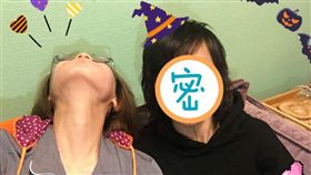 竇靖童跟同父異母的的妹妹竇佳嫄/萬聖節。(翻攝微博)