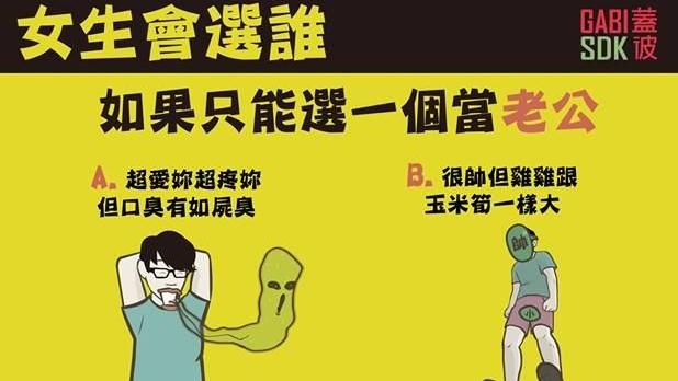 一張圖選老公　女生一面倒選這款的！