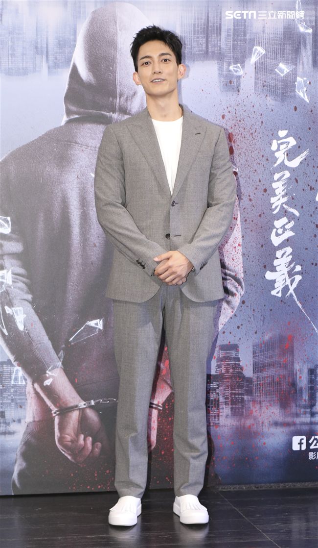 公視影展×光點華山「完美正義」主演王家梁。（記者林士傑/攝影）