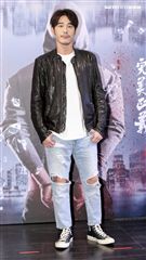 公視影展×光點華山「靈佔」主演黃騰浩。（記者林士傑/攝影）